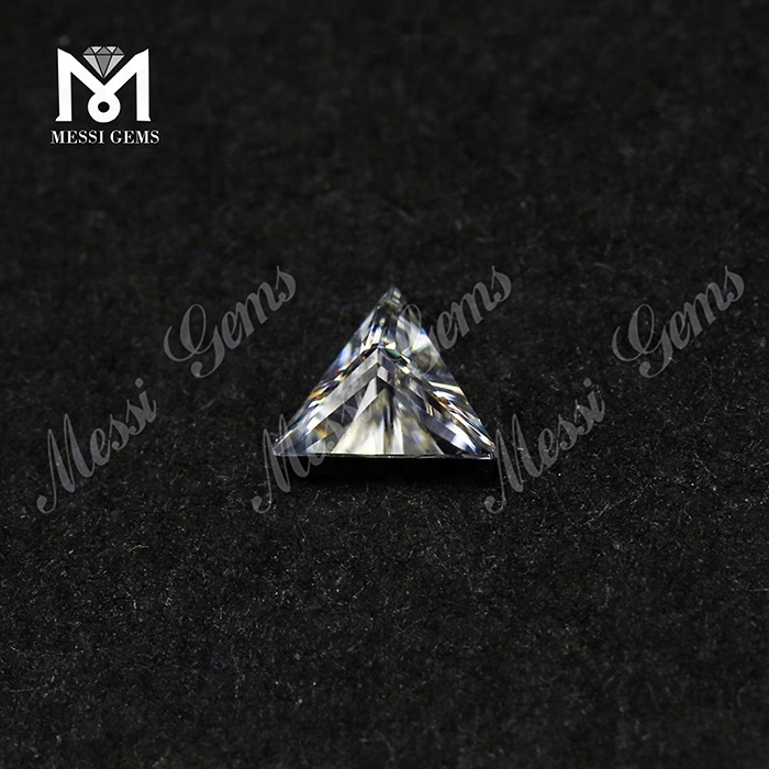 반지를 위한 공장 재고 Moissanite 다이아몬드 3x3 삼각형 모양 moissanite
