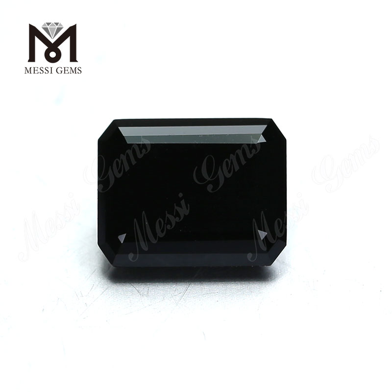 블랙 Moissanite 다이아몬드 공장 가격 합성 느슨한 보석 에메랄드 컷
