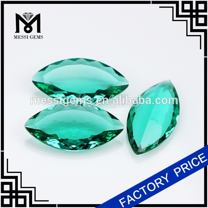 도매 8x19mm 후작 컷 paraiba 유리 돌