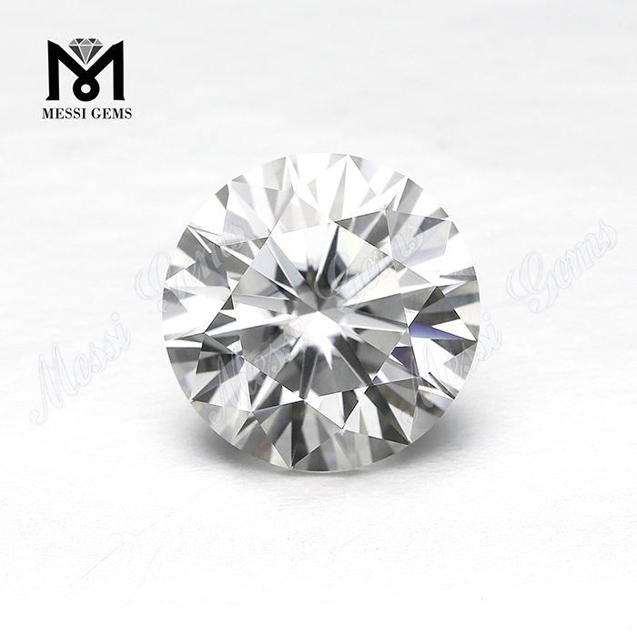 반지에 대한 도매 느슨한 moissanite 다이아몬드 라운드 브릴리언트 컷 moissanite 솔리테어