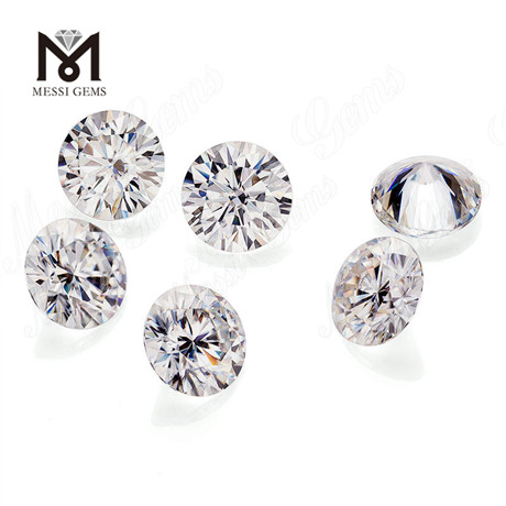 합성 무색 moissanite 다이아몬드 느슨한 보석 10 캐럿 라운드 GH VVS1 중국