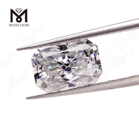 Wuzhou 도매 9x11mm 팔각형 빛나는 컷 화이트 컬러 moissanite 다이아몬드 느슨한