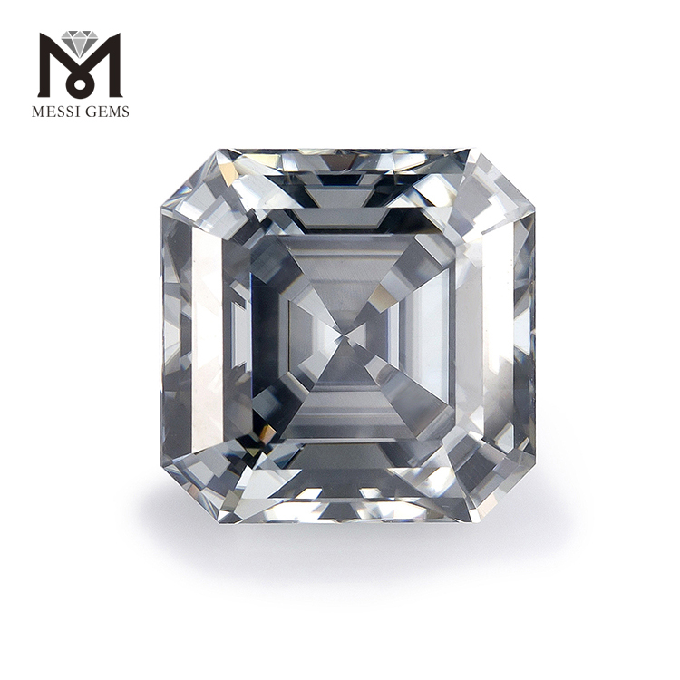10*10mm Asscher 컷 moissanite 다이아몬드 도매 가격 합성 moissanite