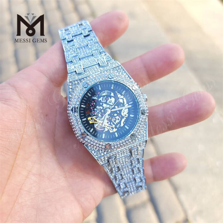 Moissanite D 컬러 시계 럭셔리 vvs1 Moissanite 시계