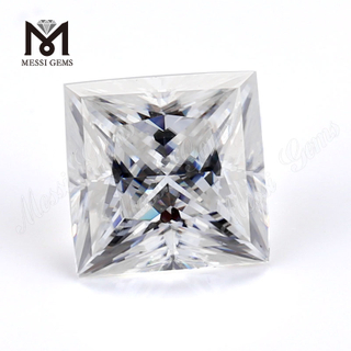 도매 보석 공급 업체 가격 컷 12*12mm 흰색 느슨한 moissanite