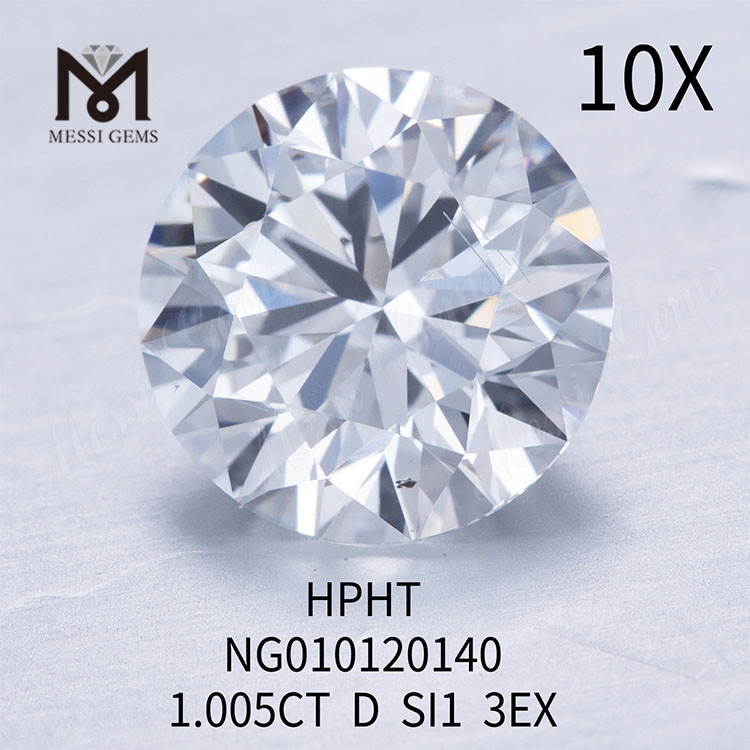 D 1.005ct 루즈원석 합성다이아몬드 SI1 EX CUT