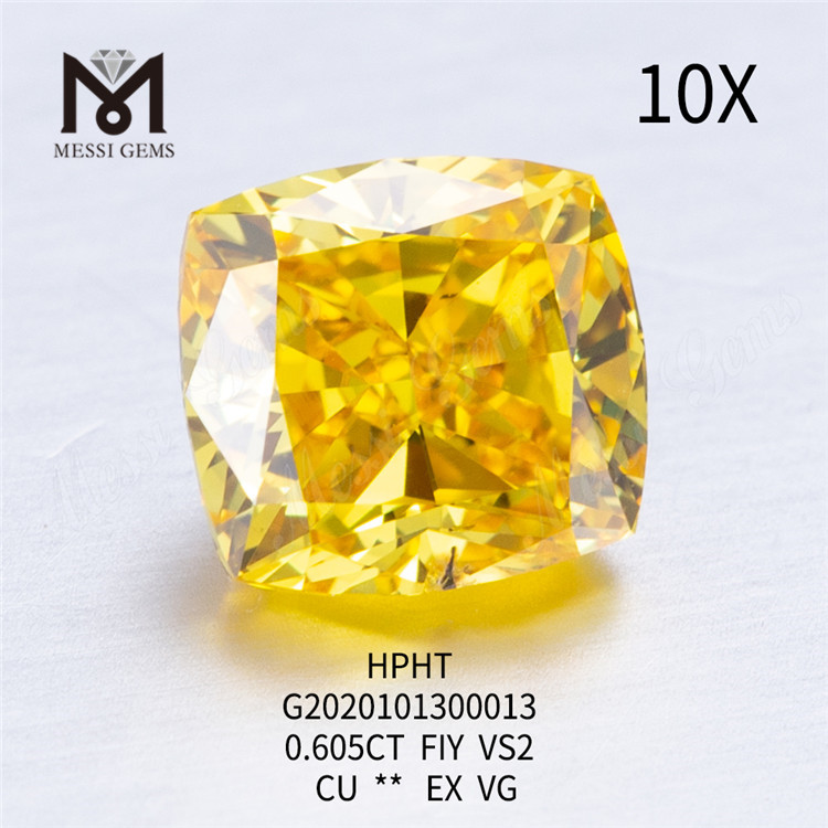 0.605ct FIY CU EX 랩그로운 다이아몬드 VS2 VG