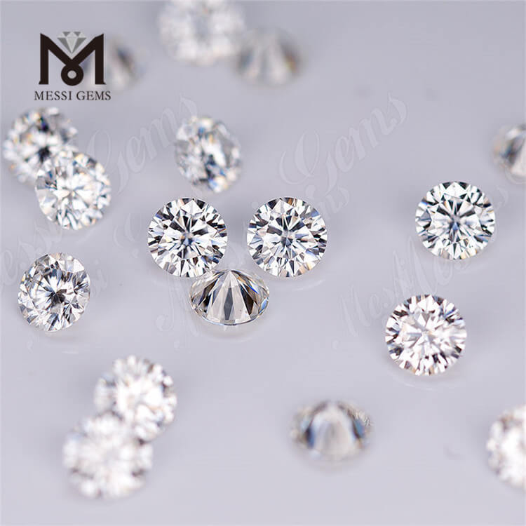 4mm moissanite 원형 모양 느슨한 moissanite 돌 판매